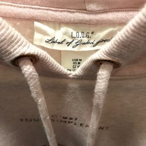 Rose gold / light blush pink sweater